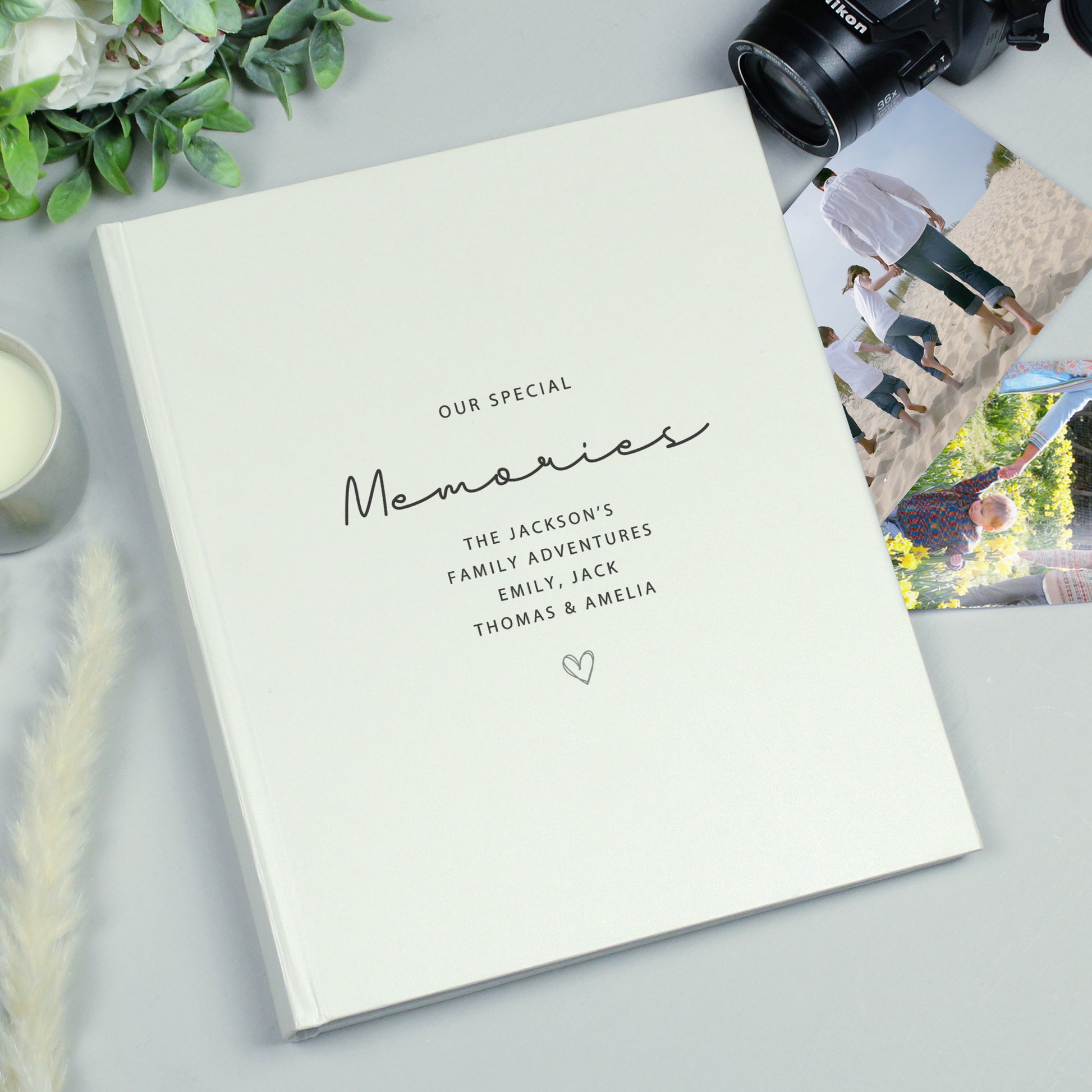 Personalised Traditional Photo Album - Photo Album - Inspired Creative Gifts