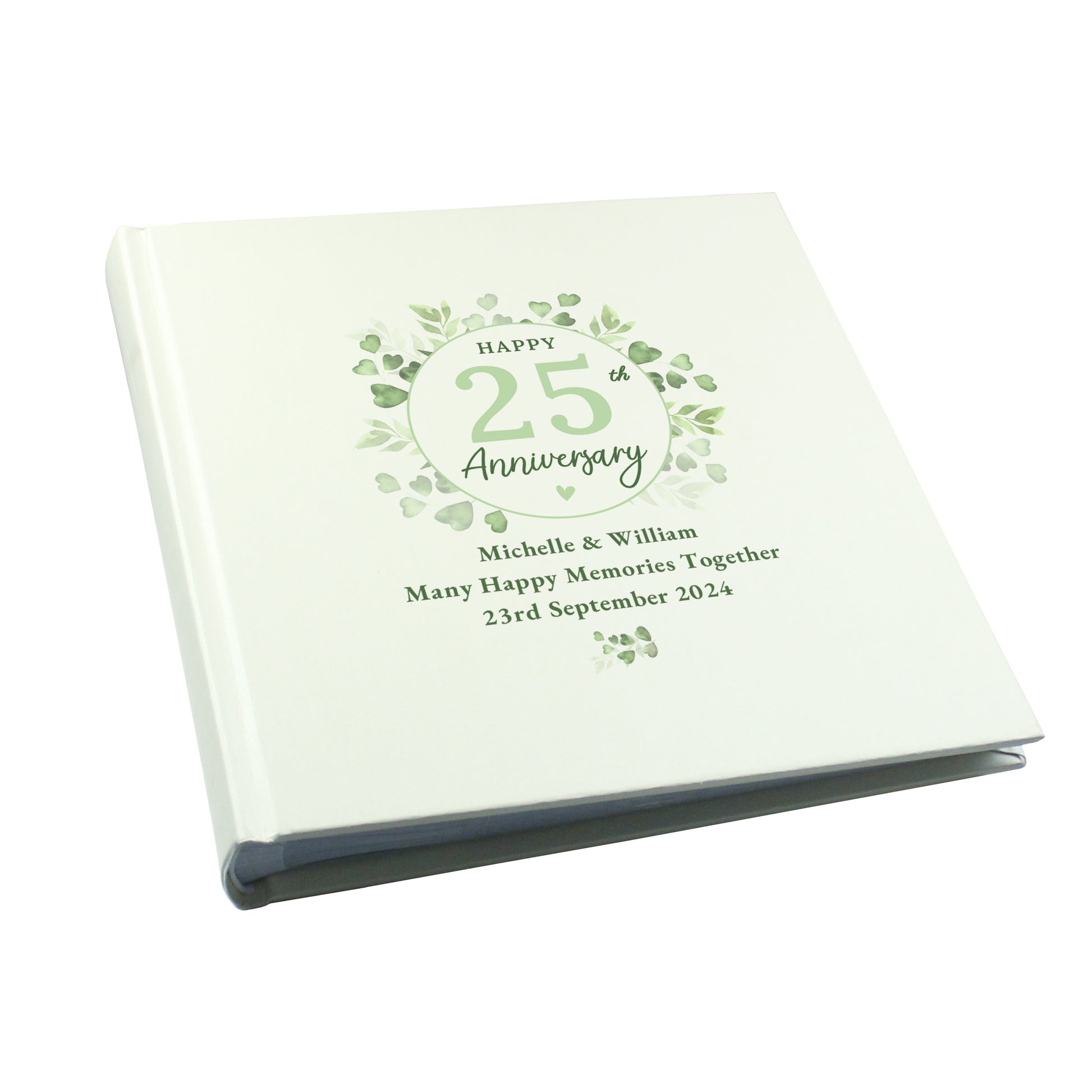 Personalised Botanical Anniversary Photo Album - Photo Album - Inspired Creative Gifts