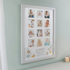 Personalised Animals White Multi Photo Frame | Poster Frames | Inspired Creative Gifts