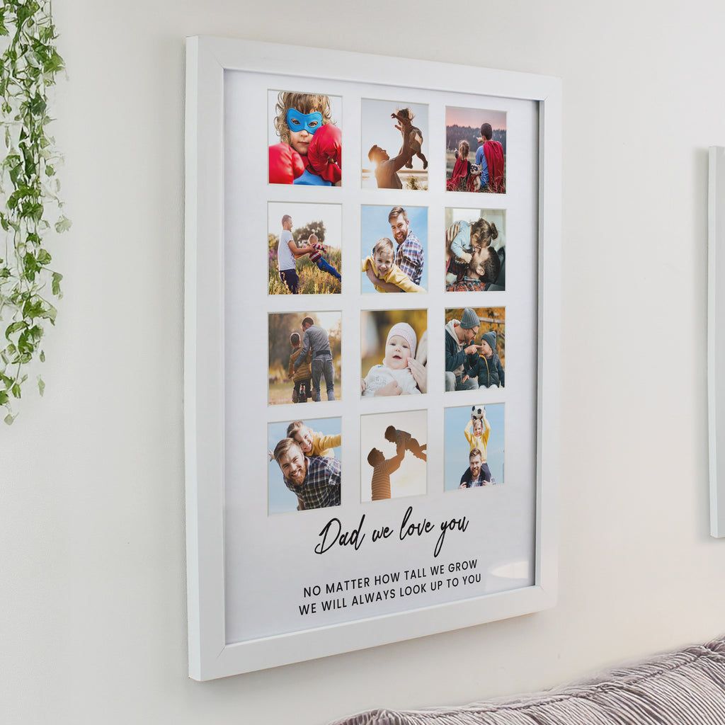 Personalised White Multi Photo Frame - Picture Frame - Inspired Creative Gifts