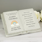 Personalised Rainbow Memorial Book for Memorial
