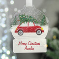 Personalised Driving Home For Christmas Acrylic Snow globe Decoration |  | Inspired Creative Gifts
