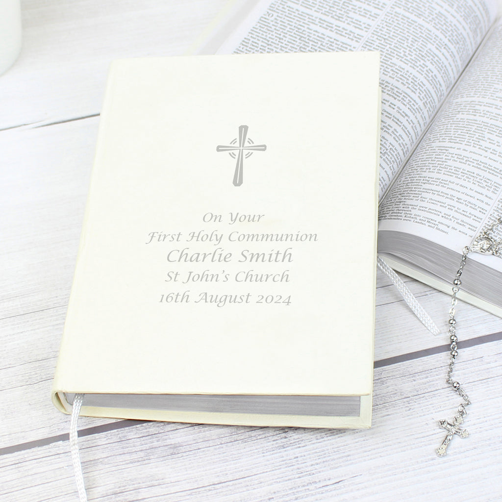 Personalised Silver Companion Holy Bible - Eco-friendly | Books | Inspired Creative Gifts