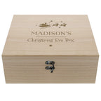Personalised Large Wooden Christmas Eve Box