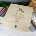 Personalised Christmas Large Wooden Keepsake Box | Trinket, Jewellery & Keepsake Boxes | Christmas Gift