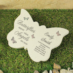 Personalised Butterflies Appear Memorial Printed Resin Butterfly for Memorial