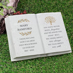 Personalised Family Tree Memorial Resin Book | Ornaments | Inspired Creative Gifts