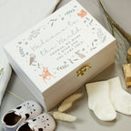 Personalised Woodland Animal Wooden Keepsake Box | Storage | Inspired Creative Gifts