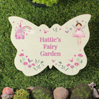 Personalised Fairy Princess Garden Butterfly Ornament | Ornaments