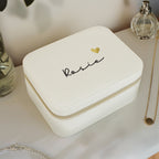 Personalised Leatherette Jewellery Box | Gift for Her