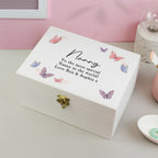Personalised Butterfly Wooden Keepsake Box | Trinket, Jewellery & Keepsake Boxes | Mother's Day Gift