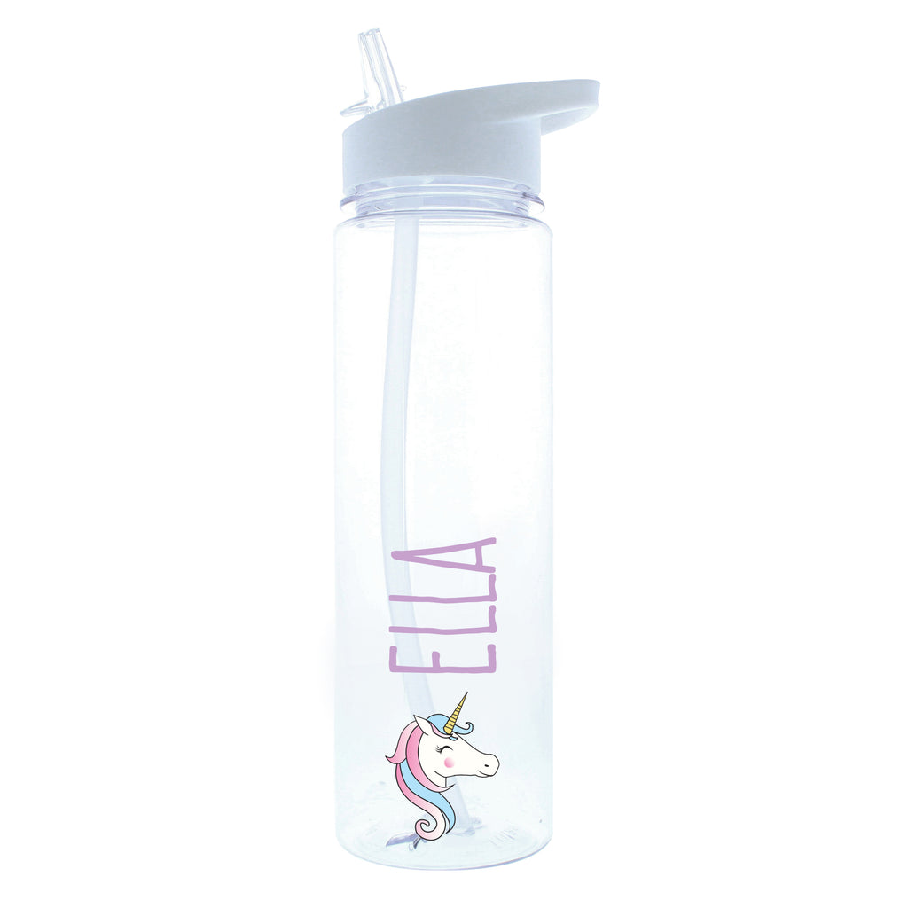 Personalised Unicorn Water Bottle - Water Bottle - Inspired Creative Gifts