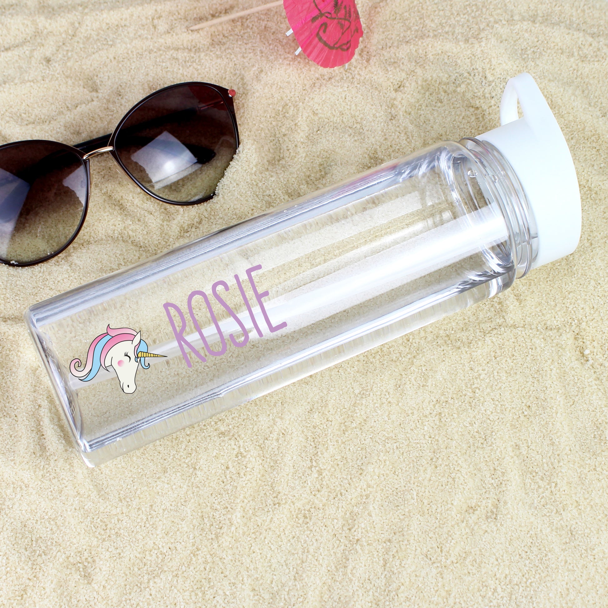 Personalised Unicorn Water Bottle - Water Bottle - Inspired Creative Gifts