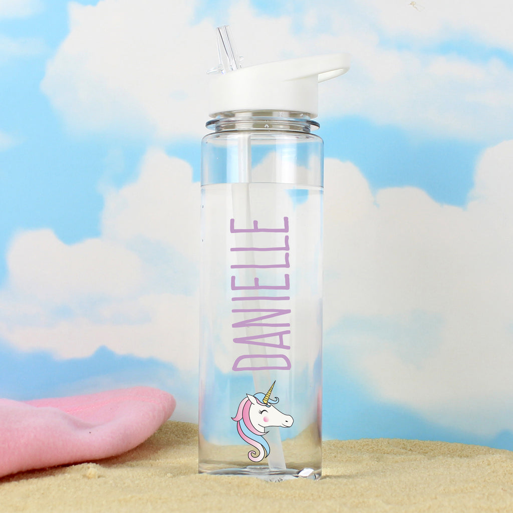 Personalised Unicorn Water Bottle - Water Bottle - Inspired Creative Gifts
