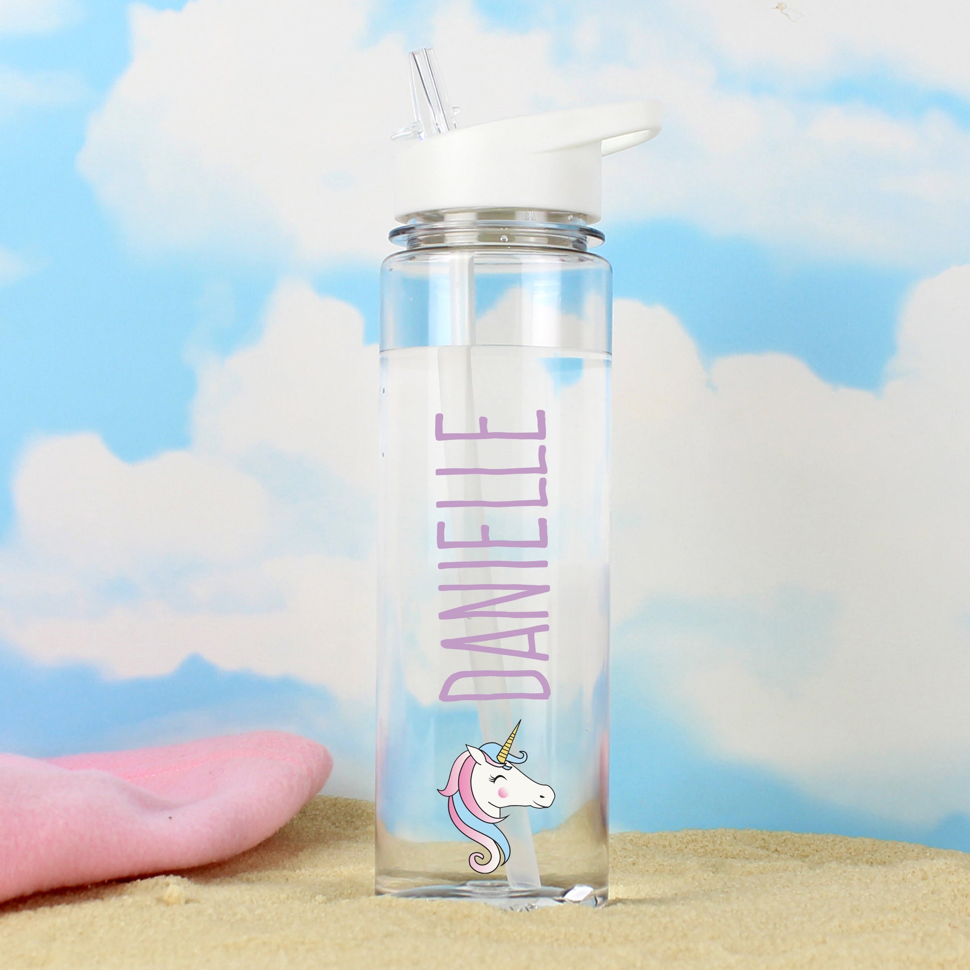 Personalised Unicorn Water Bottle - Water Bottle - Inspired Creative Gifts