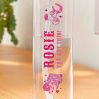 Personalised Cowgirl Water Bottle | Gift for Her