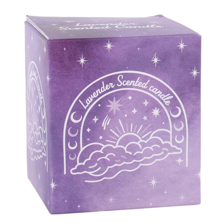 Purple Pastel Skies Lavender Candle | Candles | Inspired Creative Gifts