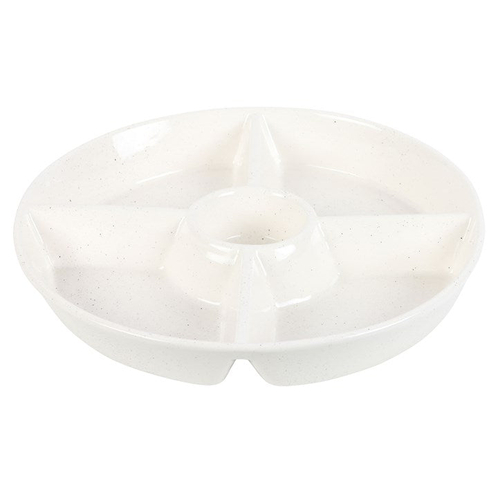 Ghost Chip & Dip Snack Dish - Tableware - Inspired Creative Gifts