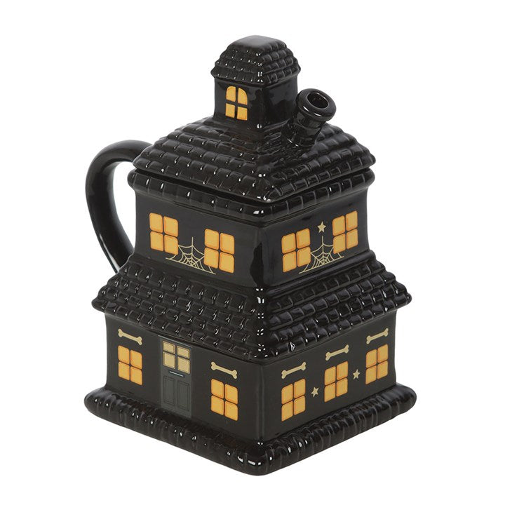 Black Haunted House Mug - Mugs - Inspired Creative Gifts