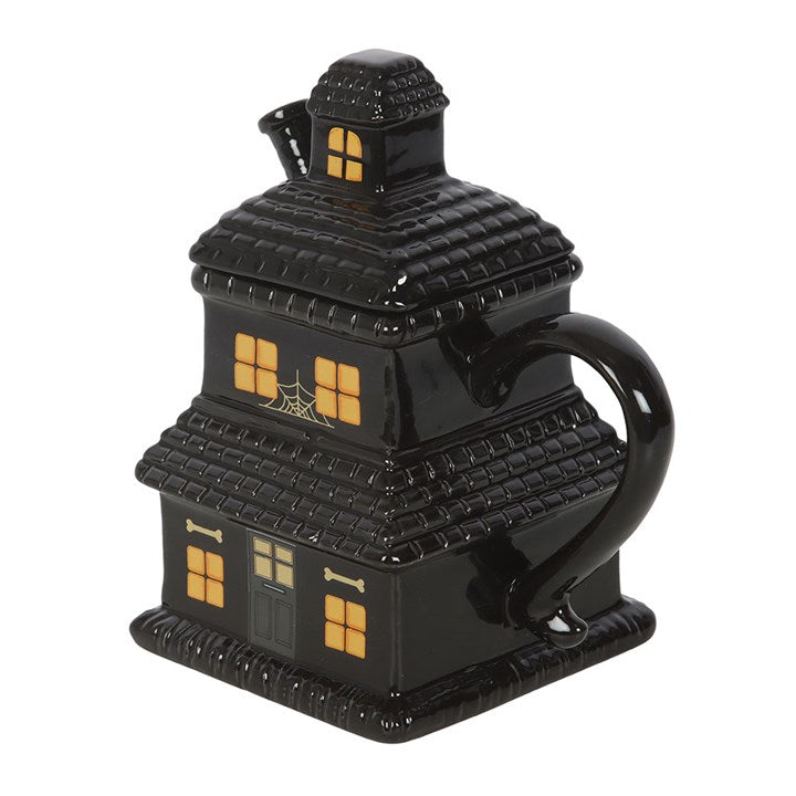 Black Haunted House Mug - Mugs - Inspired Creative Gifts