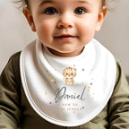 Personalised New to the Jungle Tiger Baby Outfit: Bib, Vest, Baby Grow | Baby Gifts | New Baby Gift