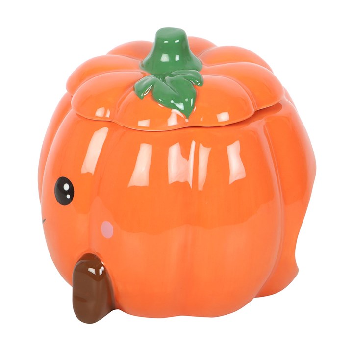 Cute Smiling Pumpkin Oil Burner and Wax Warmer - Oil Burner - Inspired Creative Gifts