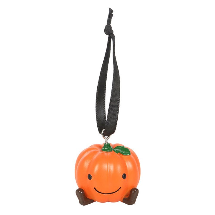 Cute Smiling Pumpkin Hanging Ornament - Ornaments - Inspired Creative Gifts