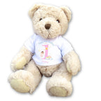 Personalised Luxury Teddy Bear with Rainbow Fairy T-Shirt | Baby Gifts