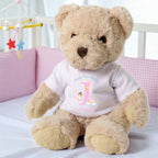 Personalised Luxury Teddy Bear with Rainbow Fairy T-Shirt | Baby Gifts