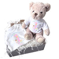 Personalised Rainbow Fairy Baby Gift Hamper - Teddy & Vest | Gift Box Baby | Inspired Creative Gifts