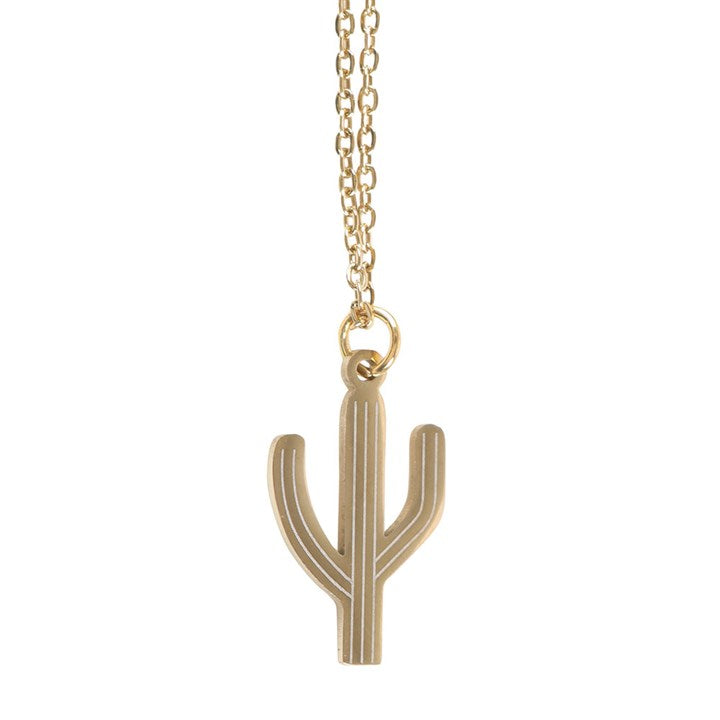 Cactus Necklace on Greeting Card | Woman's Necklace | Inspired Creative Gifts