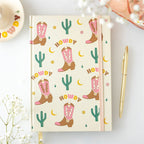 Cowboy Boot A5 Notebook with Sticker Sheet