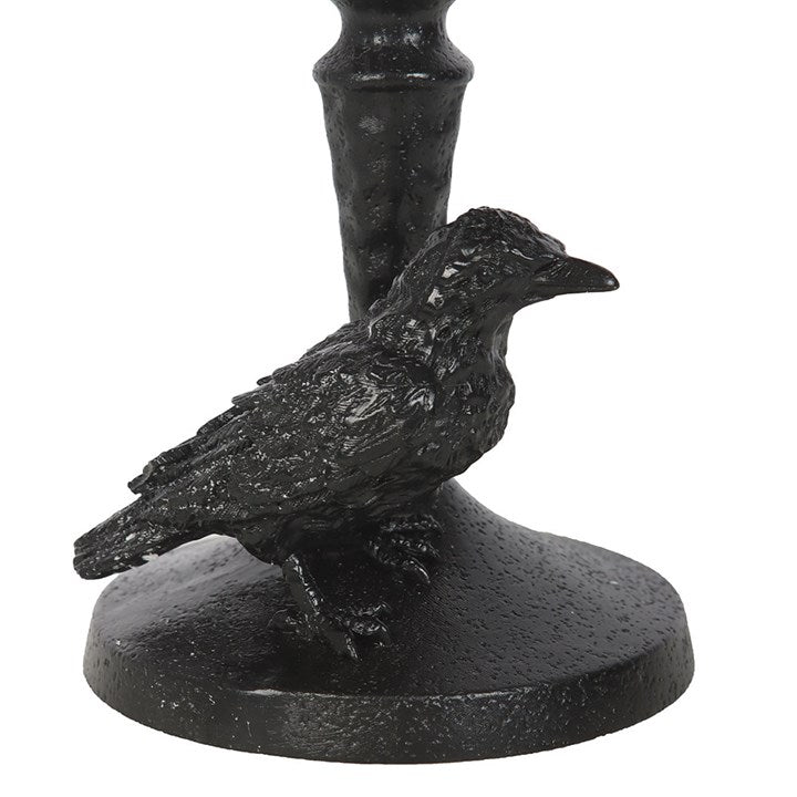 Mystic Raven Pillar Candle Holder - Candle Holders - Inspired Creative Gifts
