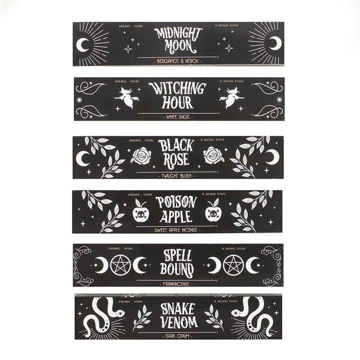 Set of 36 Midnight Rituals Incense Sticks in Display - Incense Sticks & Cones - Inspired Creative Gifts