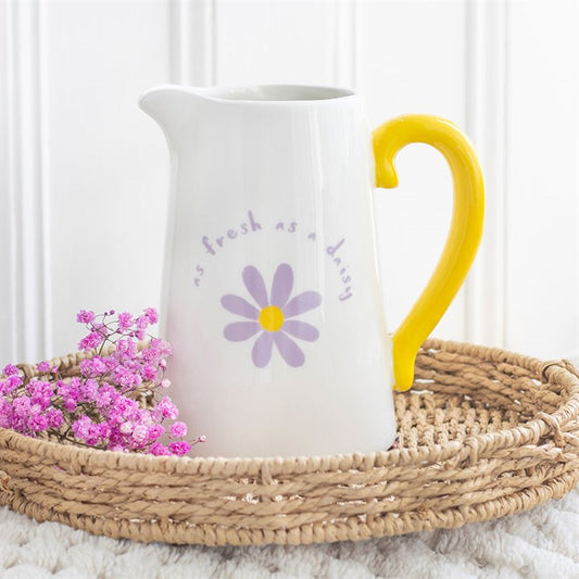 Fresh as a Daisy Ceramic Flower Jug - Inspired Creative Gifts