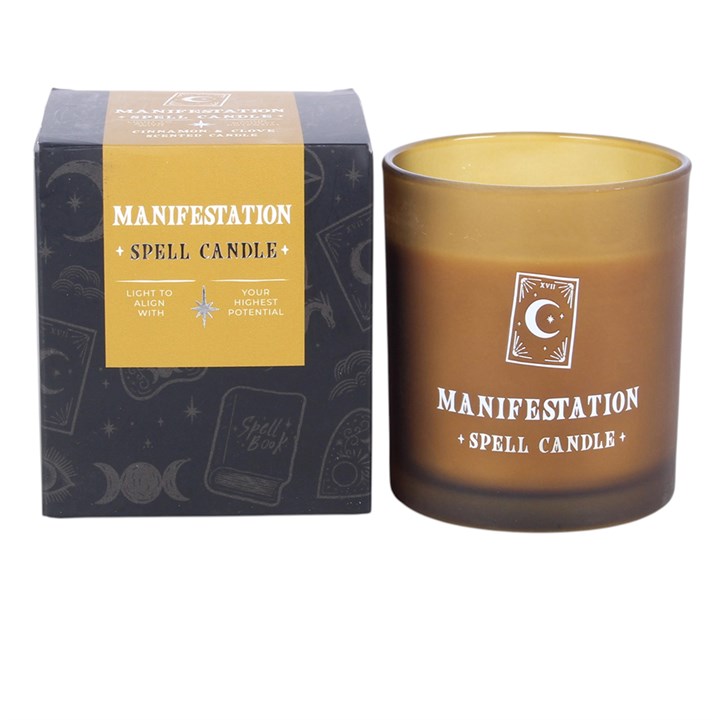 Manifestation Cinnamon & Clove Scented Candle | Candles | Inspired Creative Gifts