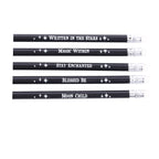 Pack of 5 Spellbound Secrets Pencils