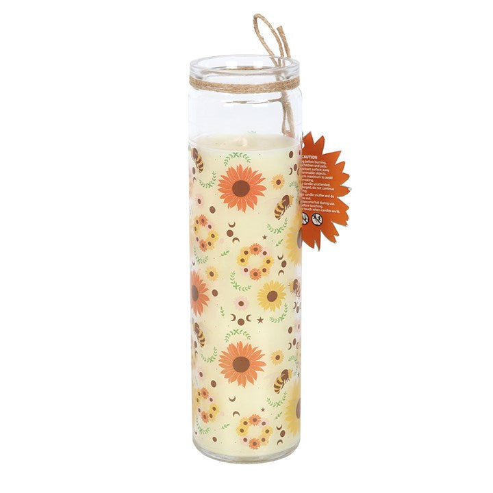 Summer Solstice Wildflower Tube Candle - Candles - Inspired Creative Gifts
