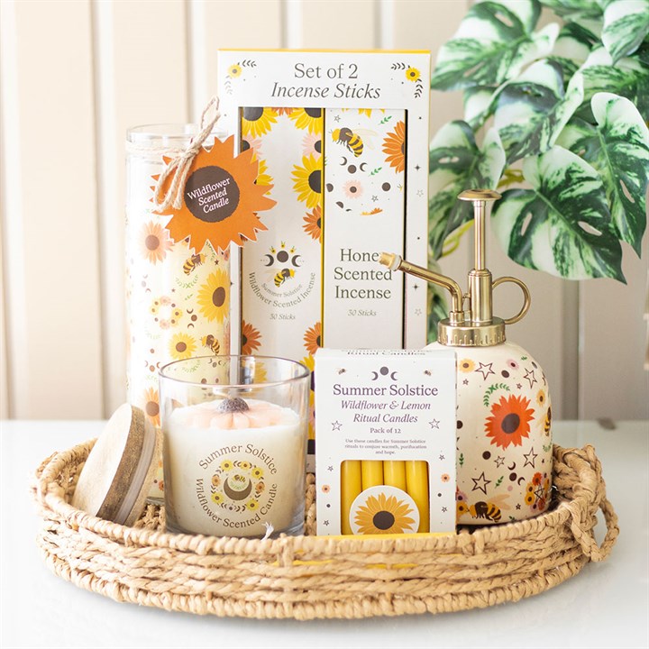 Summer Solstice Wildflower Tube Candle - Candles - Inspired Creative Gifts