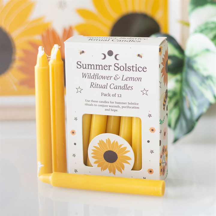 Wildflower & Lemon Summer Ritual Candles - Candles - Inspired Creative Gifts