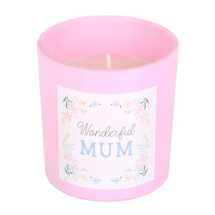 Wonderful Mum Cherry Blossom Candle - Candles - Inspired Creative Gifts
