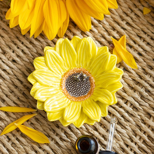 Sunflower Trinket Dish - Inspired Creative Gifts