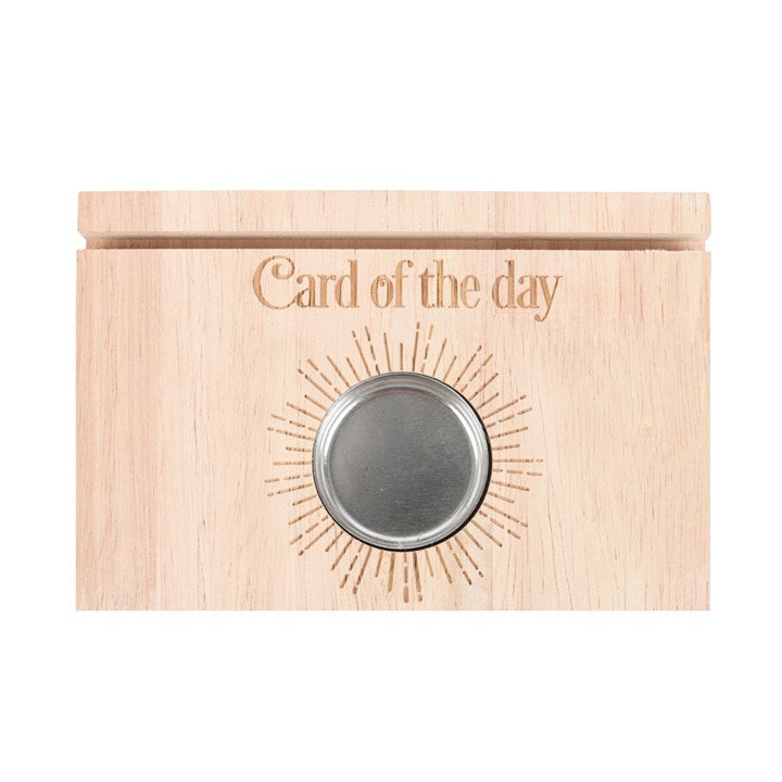Natural Card of the Day Tarot Card Stand Tealight Holder - Candle Holders - Inspired Creative Gifts