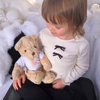 Personalised Little Elephants Baby Gift Hamper - Teddy & Vest | Gift Box Baby | Inspired Creative Gifts
