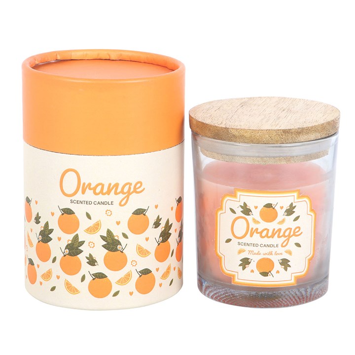Orange Scented Candle - Candles - Inspired Creative Gifts