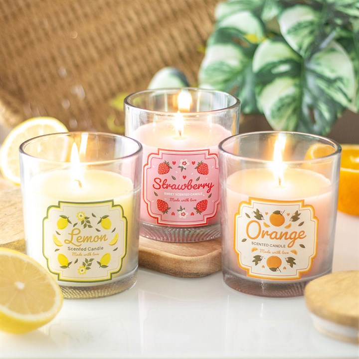 Orange Scented Candle - Candles - Inspired Creative Gifts