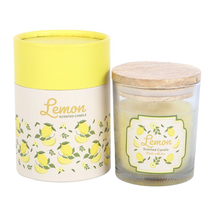 Lemon Scented Candle - Candles - Inspired Creative Gifts