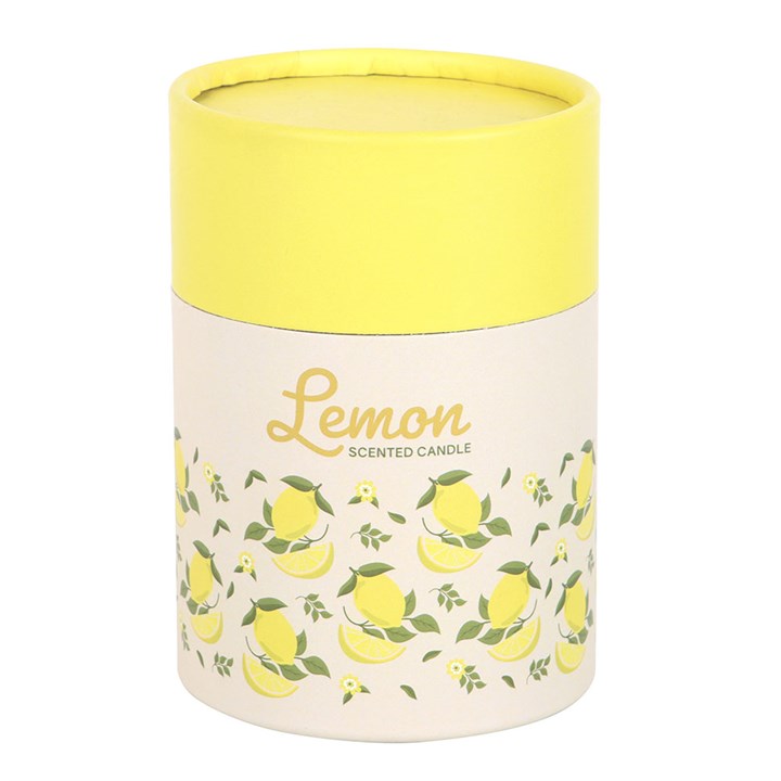 Lemon Scented Candle - Candles - Inspired Creative Gifts