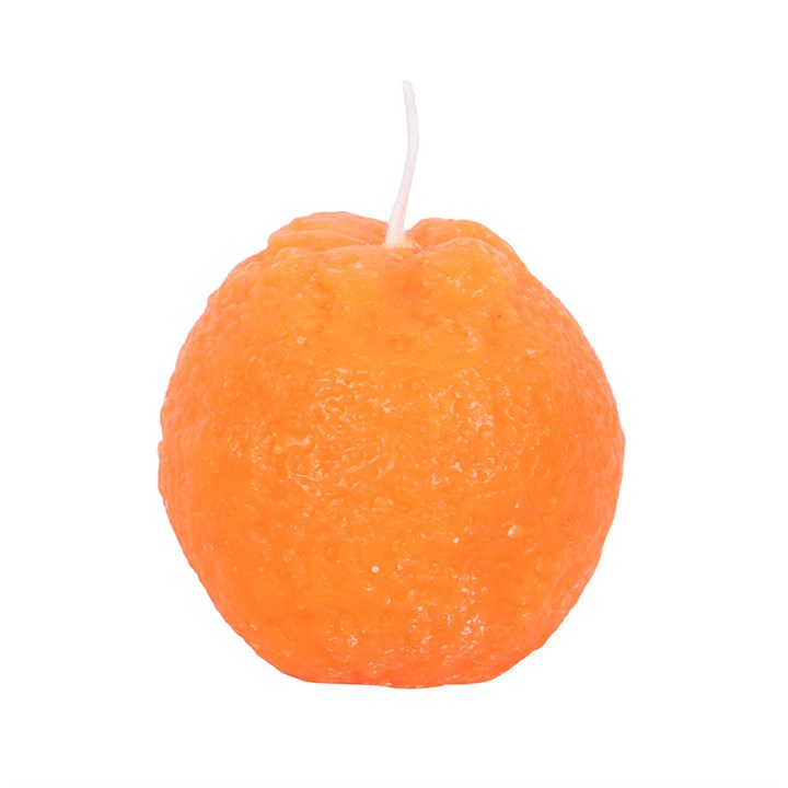 Set of 3 Orange Shaped Candles - Candles - Inspired Creative Gifts