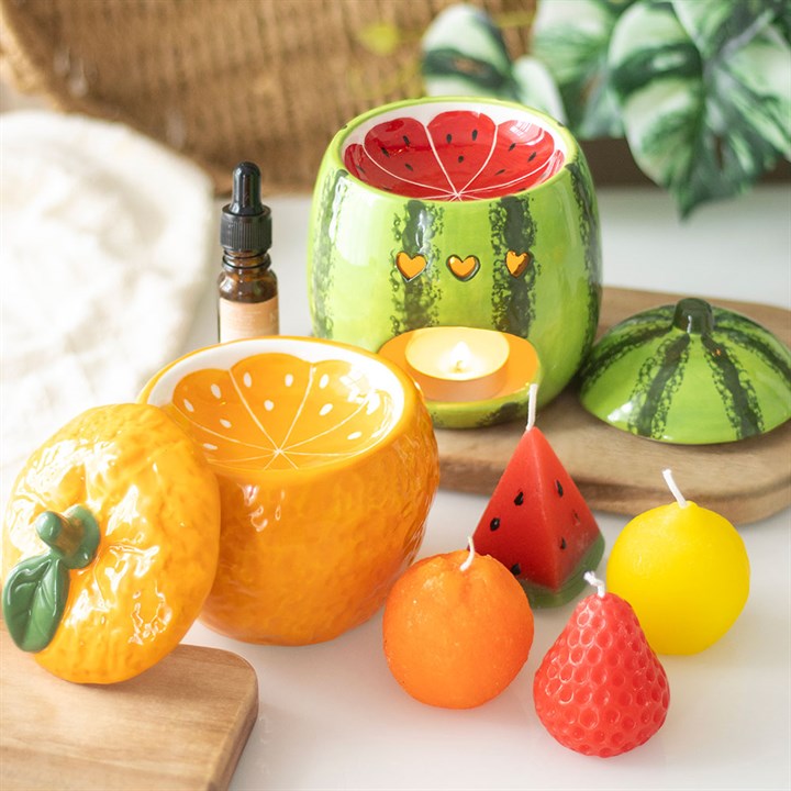 Set of 4 Fruit Shaped Candles - Candles - Inspired Creative Gifts